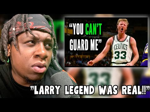 Larry Bird Trash Talking Reaction!