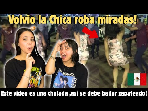 Volvio la Chica roba miradas! Este video es una chulada ,asi se debe bailar zapateado!-CUBANAS REACT