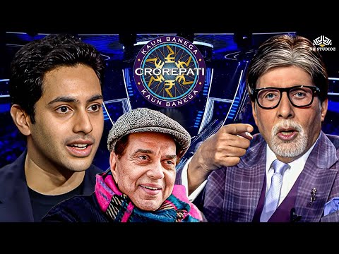 KBC में Amitabh के नाती Agastya ने Dharmendra के साथ अपनी नई Film का किया खुलासा l KBC New Episode