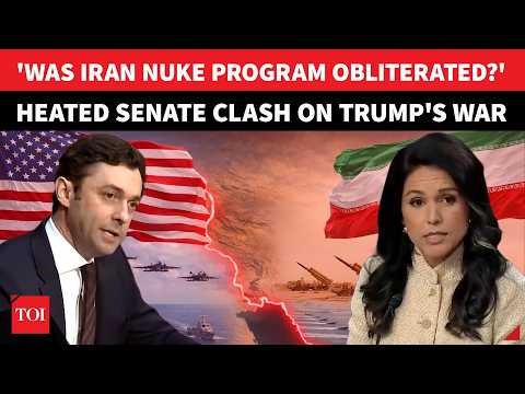 Tense Clash! Gabbard Repeatedly DEFLECTS 'Iran Intel' To Trump Question; Frustrates Sen. Ossoff