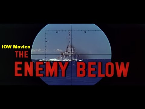 THE ENEMY BELOW - Robert Mitchum (American WW2 film 1957) (No singing!).
