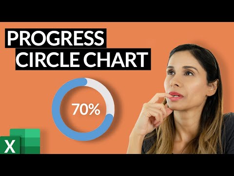 Progress Circle Chart in Excel as NEVER seen before!