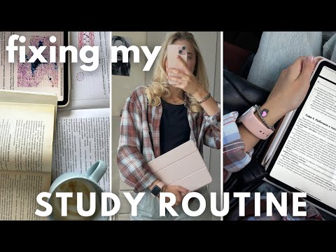 налаживаю свою УЧЕБНУЮ РУТИНУ