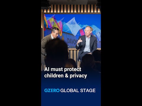 #BradSmith : #AI must protect children & privacy #GlobalStage #WEF26
