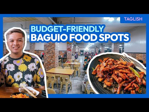 BAGUIO's Budget-Friendly Restaurants & Stalls • Where to Eat (PART 2) • Filipino w/ English Sub