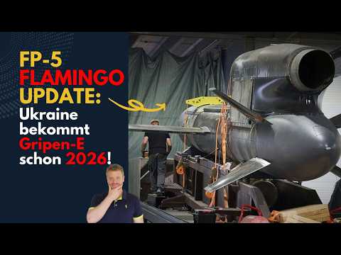 Neuigkeiten zum FP-5 Flamingo! Ukraine bekommt Gripen-E schon 2026! Ukraine Lagebericht (513)