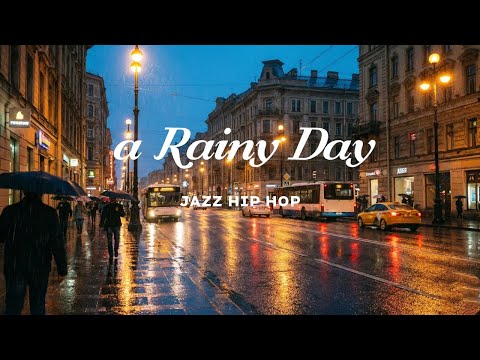 A Rainy Day Music Playlist 🌧️/ 겨울 비 오는 날, 잔잔한 재즈힙합 플레이리스트 ☕ 작업용, 공부용 음악 (A Rainy Day Jazz Hiphop)