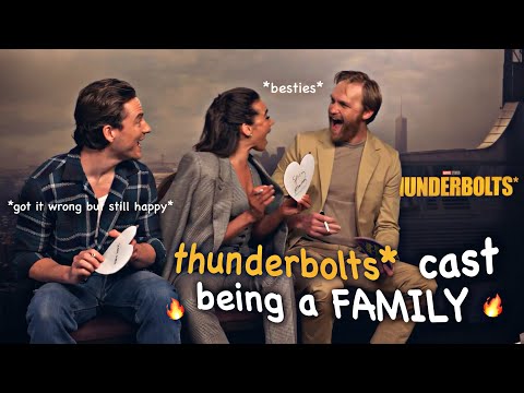 thunderbolts* cast being just TOO FUNNY for this world | part 2