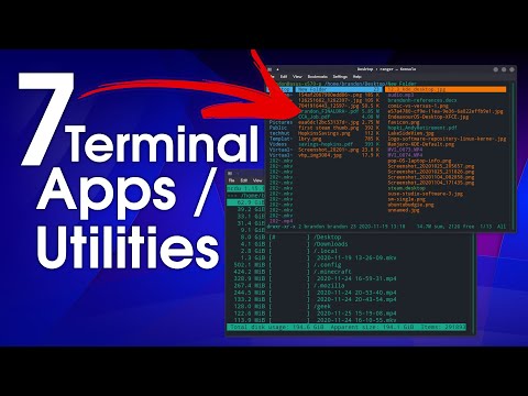 7 AWESOME Linux Terminal Applications and Utilities