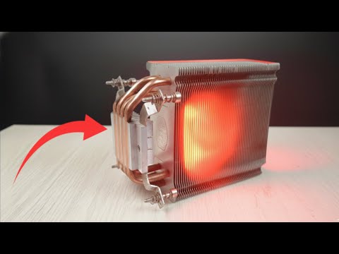 Free heat billions don’t know about! Unlimited heat from a computer heatsink