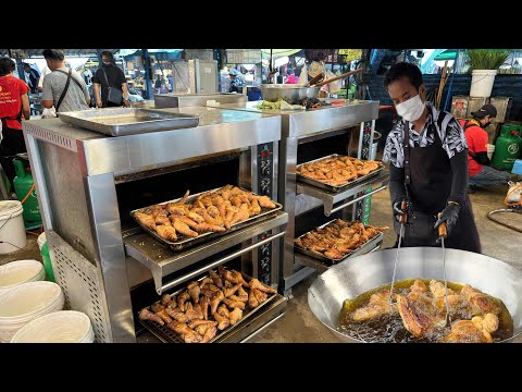 Sold Out 800 Kg! Most Popular Pig Tail, Feet & Crispy Belly Serve By 2 Master Chef | Thai Food
