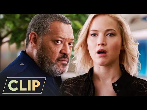 Passengers (2016) | Jim & Aurora Meet The Captain | Jennifer Lawrence, Laurence Fishburne