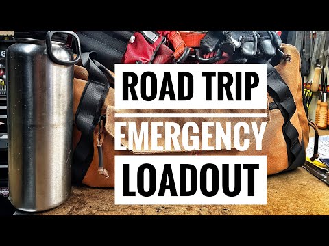 Emergency Road Kit Loadout: Building a Road Trip Bag for my Daughter