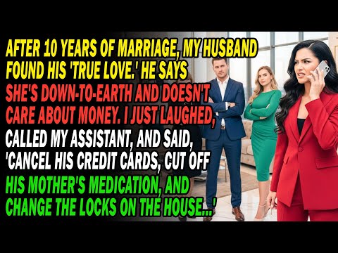 After 10 Years, My Husband Found 'True Love'😡 & Wants A Divorce💔 I Laughed & Called My Assistant...📞