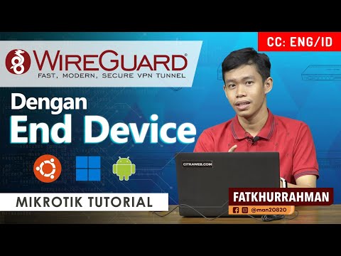 MikroTik Wireguard Connection with Road Warrior - MIKROTIK TUTORIAL [ENG SUB]