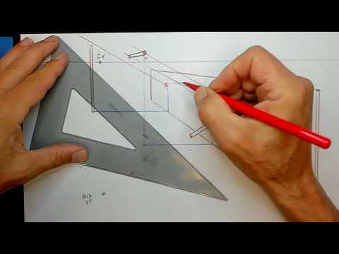 100 Perspective Drawing: Shadows on Vertical Surfaces