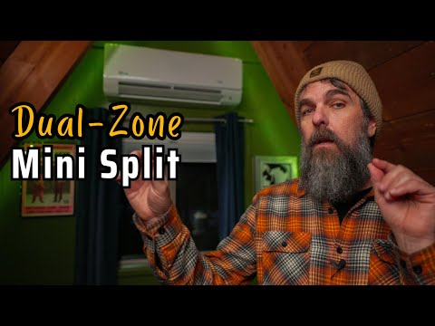 Ultra Efficient Heating & AC! DIY-Friendly 2-Zone Ductless Mini Split