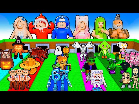 I used MAX LUCK on 6 ROWS in ADMINS SERVER in Steal a Brainrot!