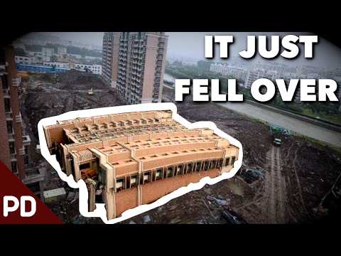 Concrete and Steel Tower Falls Over Without Any Warning | Plainly Difficult