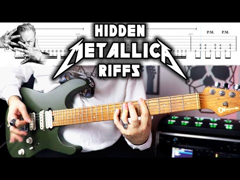 Hidden Metallica Riffs (Vol 1) | Under Guitar Solos | With Tabs