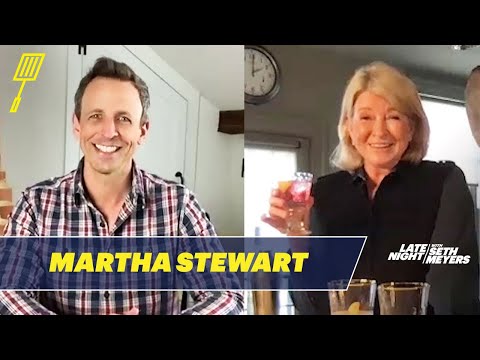 Seth Learns How to Make the Perfect Martha Stewart Martini