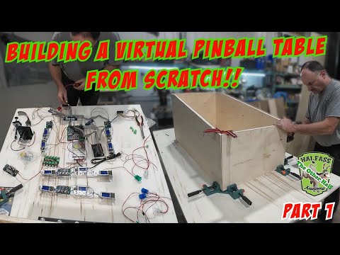 Building a new virtual pinball table from from scratch!