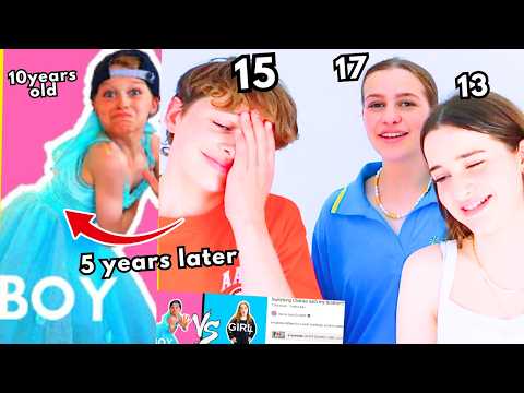 REACTING TO NORRIS NUTS BROTHER & SISTER SWAP OUTFITS FOR A WEEK Challenge By The Norris Nuts