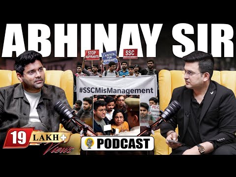 Unplugged ft. Abhinay Sir | SSC Protest 2025 Cancellations | SSC mismanagement