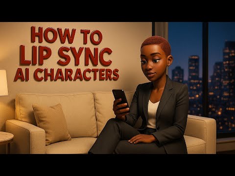 How to Lip Sync AI Avatars for Free (talking characters )