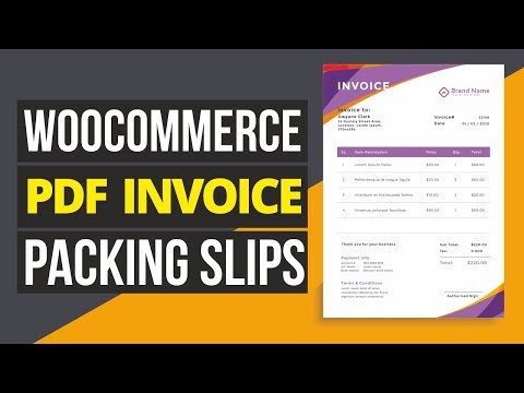 WooCommerce PDF Invoices & Packing Slips Plugin - For WordPress eCommerce Stores 2019