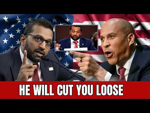 Cory Booker Told Kash Patel EXACTLY What's Coming — "Trump Will Cut You Loose"