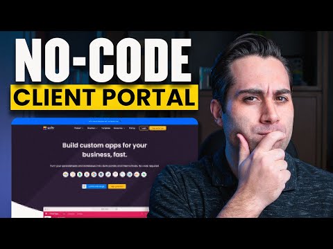 Build a CUSTOM CLIENT PORTAL in 24 Hours Without Any Code