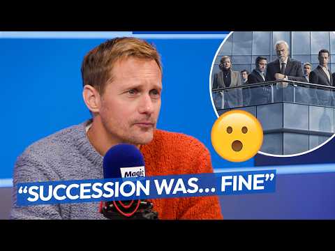 ‘Succession was... Fine’ – Alexander Skarsgård on Succession, Murderbot & his Father's Influence