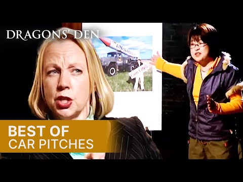 Top 3 Crazy Car Pitches In The Den | Vol.1 | COMPILATION | Dragons' Den