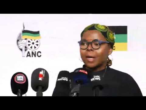 ANC SG, Fikile Mbalula delivers outcomes of the ANC NEC Lekgotla