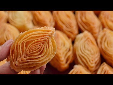 Baru Tahu Resep Ini, Tepung Jadi Cemilan Renyah Berlapis-lapis. Bisa Untuk Isi Toples Lebaran.