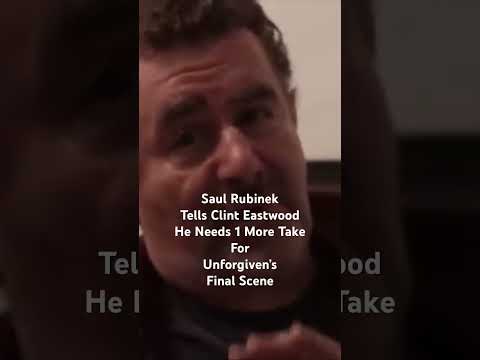 Saul Rubinek Gives Clint Eastwood Acting Advice on Unforgiven’s Final Scene