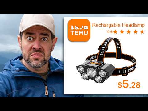 I Ordered Every Camping Essential from TEMU… and I’m Confused