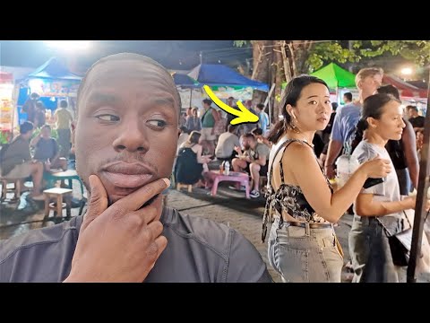 She Kept Staring at Me .. So I Said THIS 😳😍 (Chiang Mai)