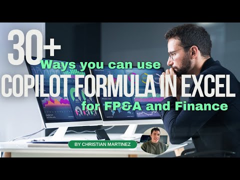 How to use =COPILOT in Excel AI for Finance