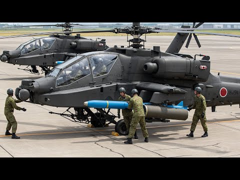 US & Japan Test-Fire New AH-64 Apache with Powerful Ammunition