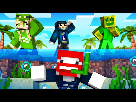 1000 HIDEOUTS in Minecraft