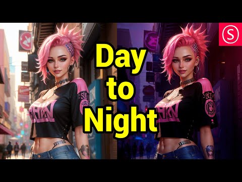 Day to Night - Auto-Masking + Gradient Workflow for ComfyUI
