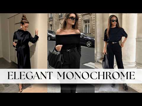 How an All-Black Look Becomes Chic and Modern After 60