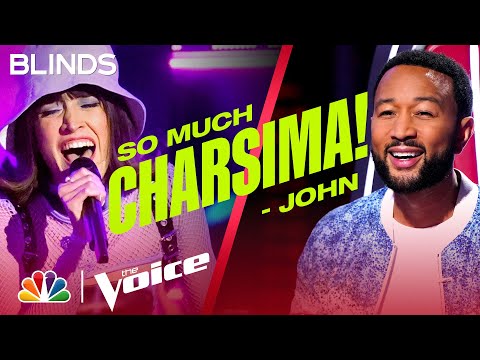Nia Skyfer's High-Energy Performance of Camila Cabello's "Bam Bam" | The Voice Blind Auditions 2022
