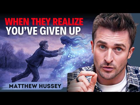When An Avoidant Realizes You’ve Given Up: The 5 Stages of Panic || Matthew Hussey || Avoidants