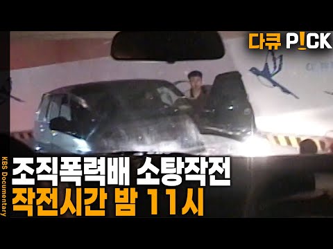 밤샘 잠복과 조사 후 22개조 50여명 투입. 작전시간은 밤 11시 | KBS 20030629 방송