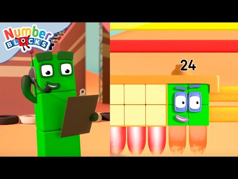 직사각형 레이서 | S5 E12 | 세는 법을 배우다 | 넘버블록스