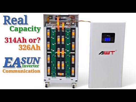 The Real Capacity of the AWT 51.2V 314Ah Vertical LiFePO4 Battery