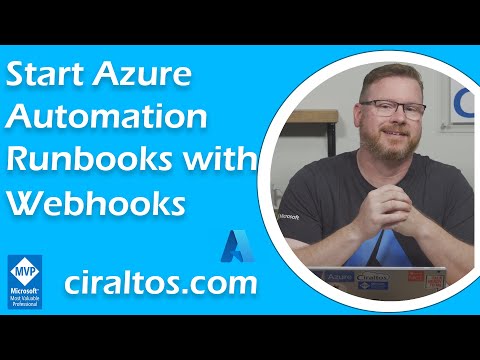 Start Azure Automation Runbooks with Webhooks